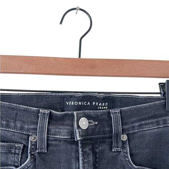 Veronica Beard Carly Kick Flare in Salt & Pepper - Picture 5 of 8